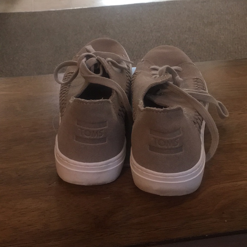 TOMS sneakers, tan color - Picture 2 of 4